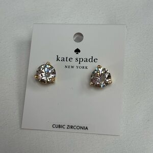 Kate Spade Rise and Shine Gold Stud Earrings